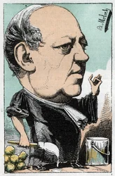 Maitre Charles Lachaud (1817-1882) フランスの弁護士の肖像
