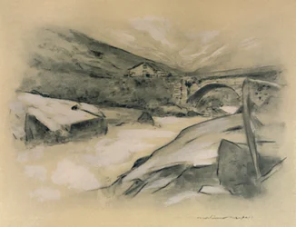 「山の急流」、1903