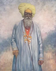 「カッチのマハラジャの家臣」、1903 年