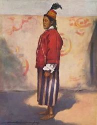 「シッキムのマハラジャの兵士」、1903