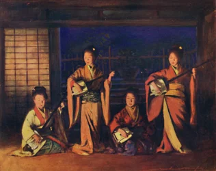 「芸者少女」、1903