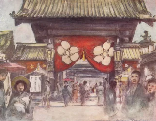 「神殿への導き」、c1887、1901