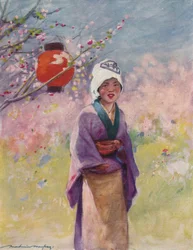 「ミス・ザクロ」、c1887、1901