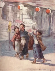 「ニュース」、c1887、1901