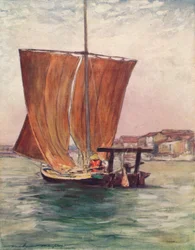 「太陽の下でスイング」、c1887 1901