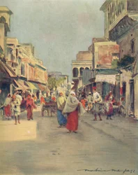 アグラの脇道、1905
