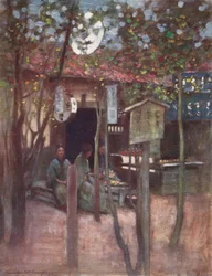 お茶の花、c1887、1901