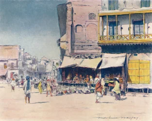 穀物販売業者、1905