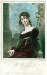 Hジョンストン夫人、1818年。