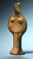プシ」フィギュア、紀元前1400～1300年頃（テラコッタ）