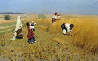 ウクライナでの収穫、1886年