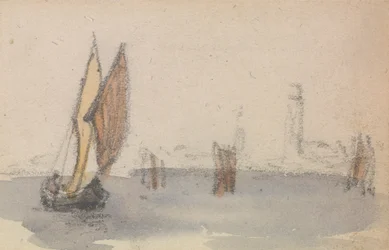 Um de um grupo de três estudos sobre a Lagoa de Veneza