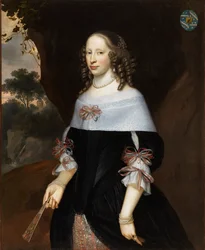 マルガレータ・リッチェン、1658年。