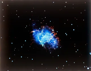 おうし座にあるカニ星雲。