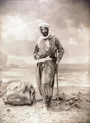 Pierre Savorgnan de Brazza (1852-1905) フランスの探検家、写真提供：Gaspard-Felix Tournachon、通称Nadar