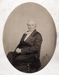 オクターヴ・ラクロワ（1827-1901）の肖像（フランスのジャーナリスト、詩人