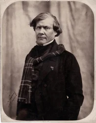 Paul Lacroix dit P.L. Jacob bibliophile (1806-1884) の肖像。
