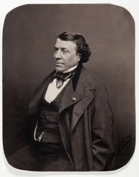 フランス人外科医フィリップ・リコルド（1800-1889）の肖像