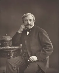 エドモンド・ド・ゴンクール フランスの作家・評論家、1822～1896年頃。 185376.