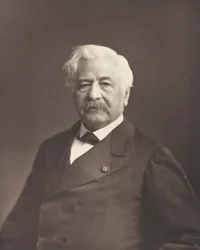 F.デレセップス、c。 1876年。