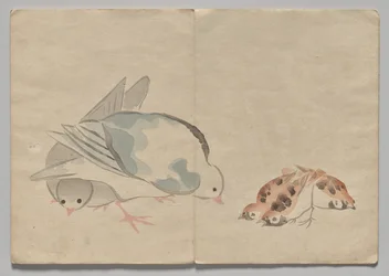 光琳絵本（上巻）の一場面