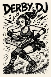 ローラーダービーDJ