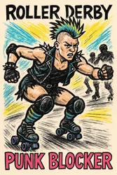 ローラーダービー・パンク・ブロッカー