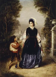 寛大な女性、1874