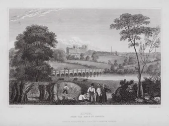 リポン、マシャムへの道から（彫刻