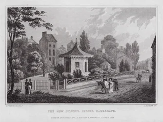 ハロゲートのニューサルファー・スプリング（彫刻