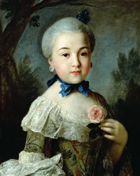 1775年、ジョージ3世の妻であるシャーロットソフィア王女（1744-1818）の肖像