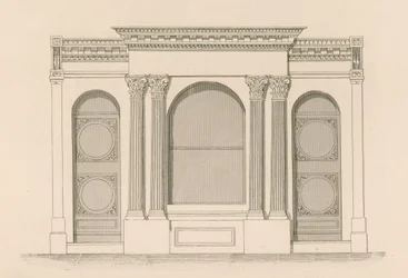 メイバー氏のワインとスピリットショップ、ティンリントンプレイス、イズリントンの店頭