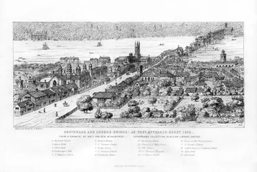 1546年、1860年頃に登場したサザークとロンドンブリッジ。