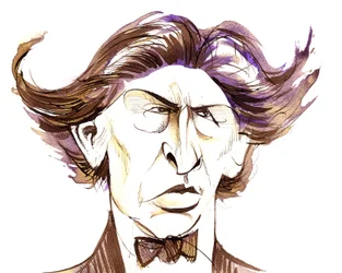 Ferruccio Busoni - カラー似顔絵