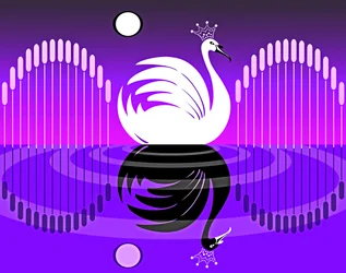 白鳥の湖 IV、2019年（デジタル）