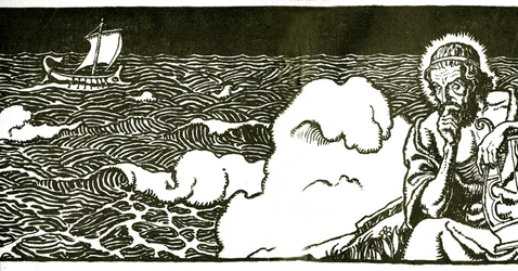 ジョージハーバートパーマー作「ホーマーのオデッセイへの口絵」、1929年