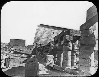 偉大な神殿、ルクソール、エジプト、c1890