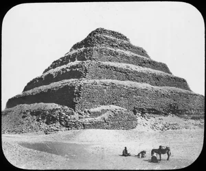 ジョセル王の階段ピラミッド、サッカラ、エジプト、c1890