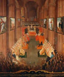 1545年トレント公会議開会式