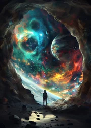 宇宙の洞窟の発見
