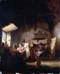 フィギュア付きインテリア