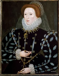 イギリス女王エリザベス1世の肖像