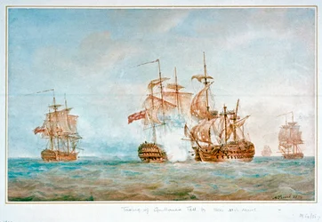 1800年3月31日、「ギヨーム・テル号」の拿捕