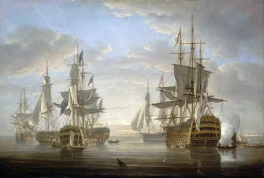 革命戦争とナポレオン戦争（1793～1805年）でホレイショ・ネルソン（1758～1805年）が艦長を務めた軍艦隊。