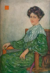 J.モルトウッド夫人の肖像、c1892-1906、1906-7