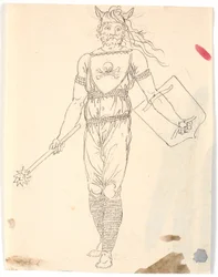 戦士のスーツのドラフト