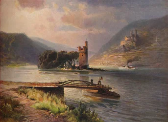 デアモーゼトゥルム、マウスタワー、1923年。