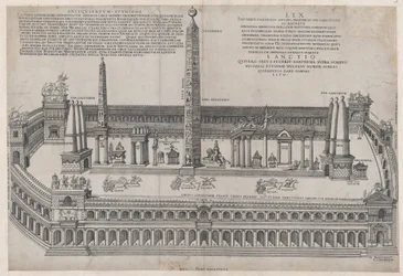ローマの素晴らしさの鏡: Circus Maximus, 1553., 1553.