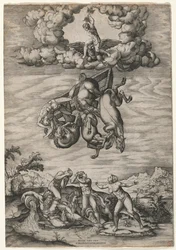 フェートンの落下」1545年頃