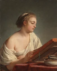 読む女、1769年。